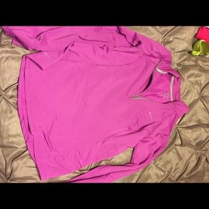 Nike 1/4 zip running jacket